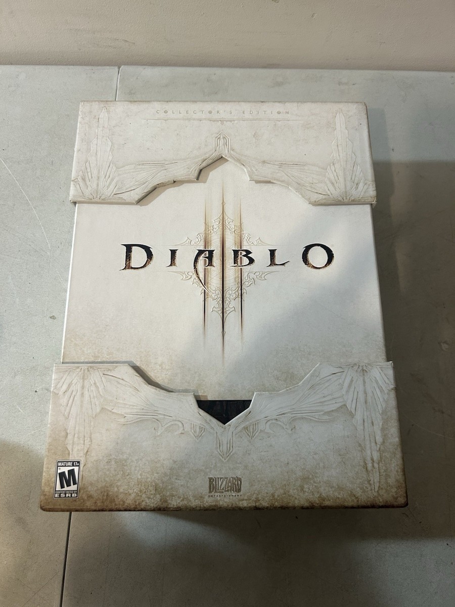 Diablo III (3) Collector's Edition Big Box PC Complete Most