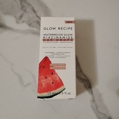 Glow Recipe Watermelon Glow Niacinamide Hue Drops SUN GLOW 15mL BRAND NEW   