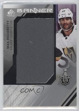 2021 SP Game Used NHL Stanley Cup Playoffs Banner Year Relics Max Pacioretty 8tn