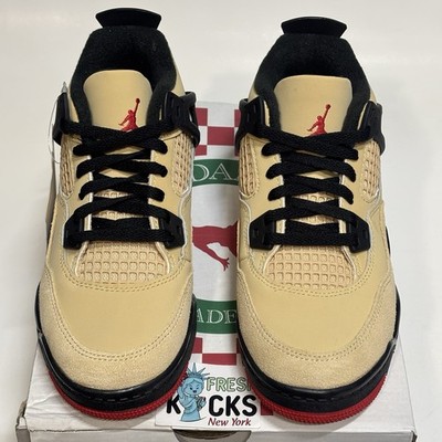Air Jordan 4 Pizza Little Kids Size 1Y Youth (PS) New (UK13.5