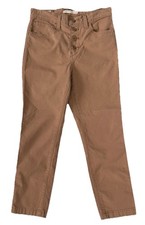 LEVI'S PREMIUM BIG E 724 High Rise Straight Crop Jeans 28 Button Fly Levis Women