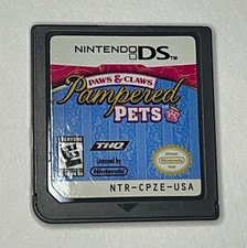 Nintendo DS Paws & Claws: Pampered Pets (THQ) E Tested/Works