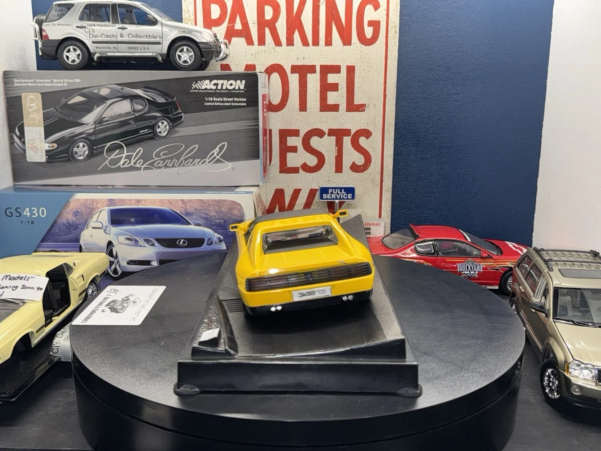 Maisto 1/18 Scale Ferrari 348tb In Giallo “Fly” Yellow *LOOSE* C.R. 9/10