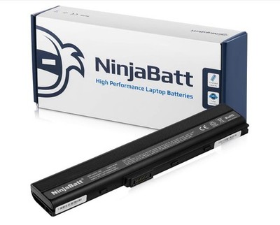 NinjaBatt Akku für Asus A32-K52 A42 K52J K52N K42J K42JC A52F A42-K52 X52F K52