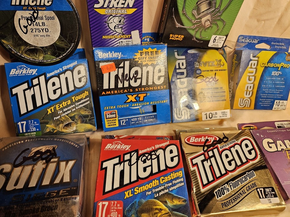 Big Lot Assorted Fishing Line | eBay