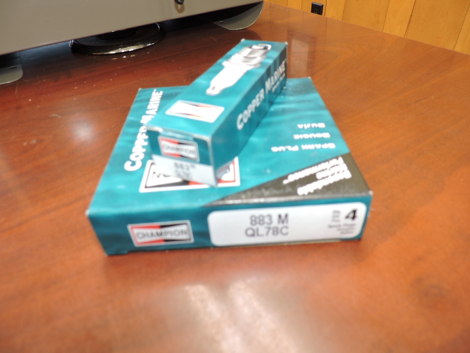 NEW CHAMPION COPPER MARINE 883M QL78C SPARK PLUGS EACH