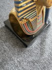 Tutankhamun Gold Mask Egyptian Pharaoh King Tut HEAVY MARBLE BASE Artist Guild — photo 5
