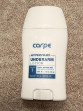 SEALED Carpe Antiperspirant Mountain Breeze Underarm Lotion 1.7 fl oz Unisex