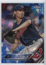 2016 Topps Box Set Chrome Sapphire Edition /250 Josh Tomlin #693 2f4