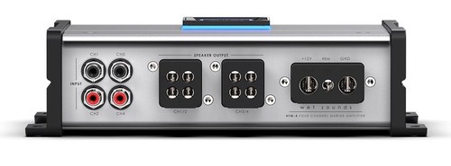 Wet Sounds HTM-4 Class-D 4-Channel Marine Amplifier - Picture 6 of 8