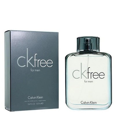 Calvin Klein Free EDT Spray for Men   3.4 oz