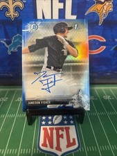 Jameson Fisher Bowman Chrome 2017 Blue Refractor /150 Auto