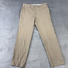 VTG Lauren Ralph Lauren Pants Total Comfort Wool Beige Mens 36x32 Preppy Dressy