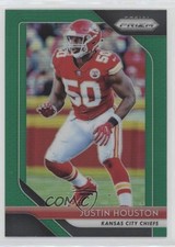 2018 Panini Prizm Green Prizm Justin Houston #107 0i21