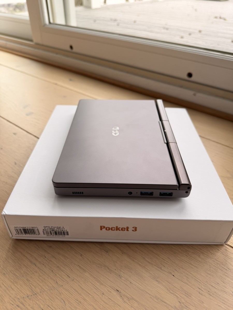GPD Pocket 3 Ultimate版 i7-1195G7 訳あり GPD Pocket 3 i7-1195G7 16GB/1TB Compact Mini Laptop - New Open Box