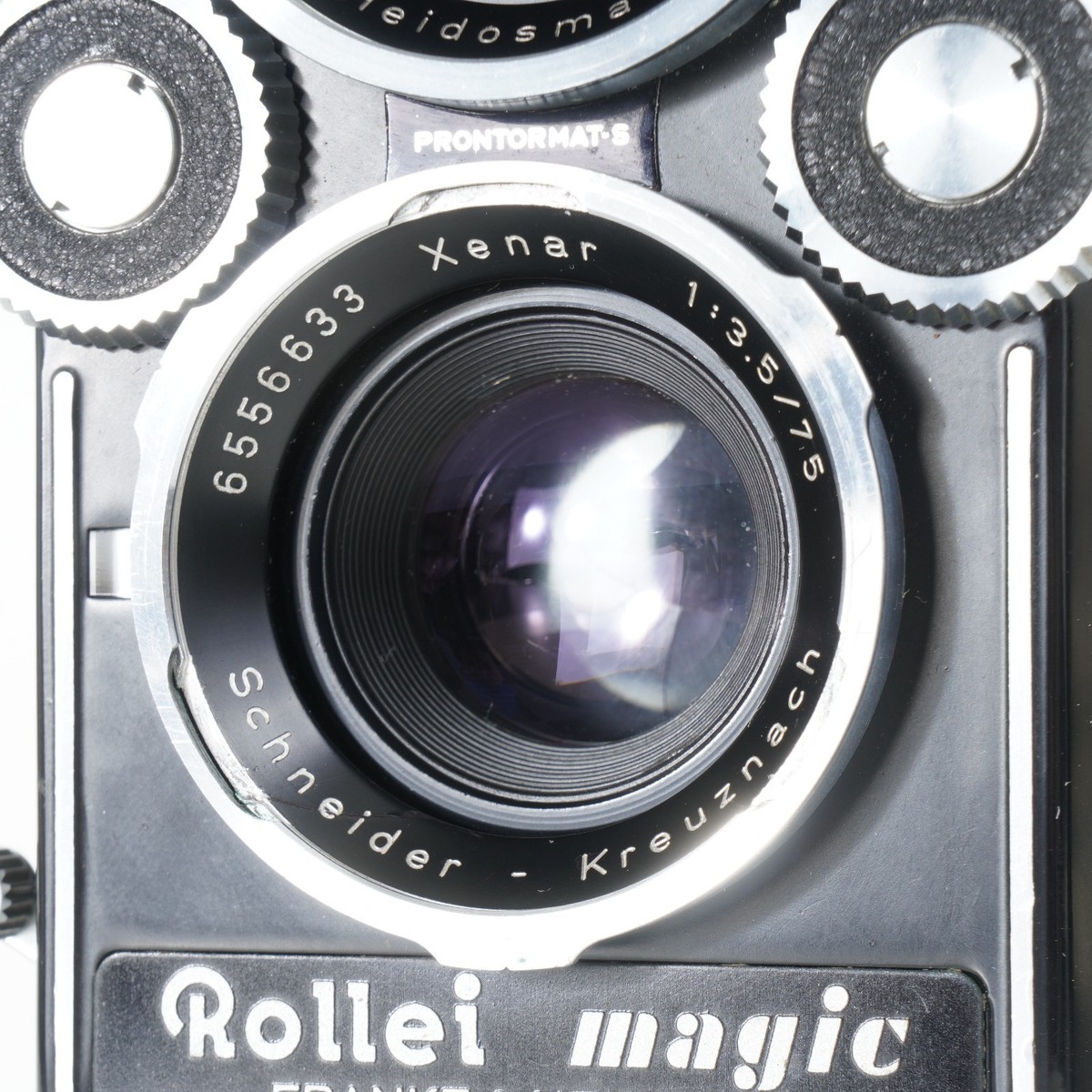 RARE] ROLLEI MAGIC 6x6 Auto TLR Camera w/ Xenar 75mm Lens & Case