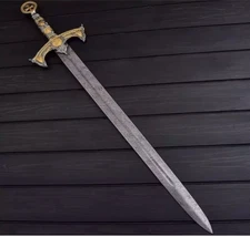 High Quality Knights Templar Crusader Sword | Handmade Damascus Steel Replica