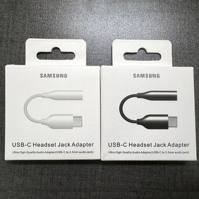 Samsung USB Type C to 3.5mm Audio Adapter Aux Jack Cable for Galaxy S25 S24 S23 