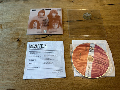 Led Zeppelin - Same I 1 SHM-CD Japan Import WPCR-13130 Mini-LP OBI NM Komplett