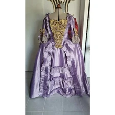 18th Century Rococo Baroque Dresses Victorian Queen Marie Antoinette Ball Gown 