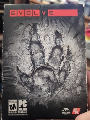 2K Games: Evolve (PC, 2015) DVD-Rom Software 4 Discs & Booklet CIB