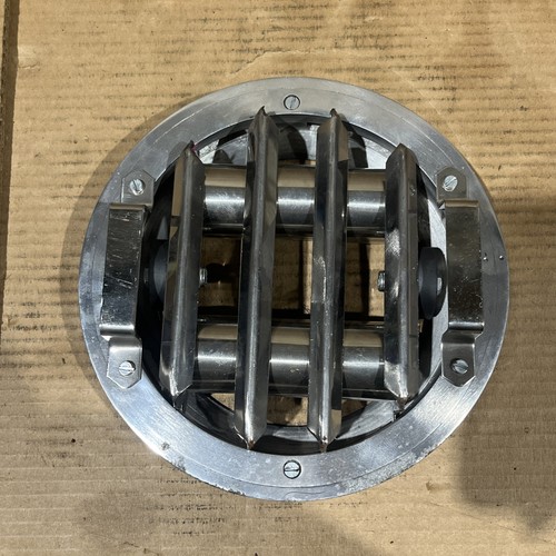 🔥8.5" Round Industrial Material Hopper Magnetic Grate, Used Free Shipping🇺🇸