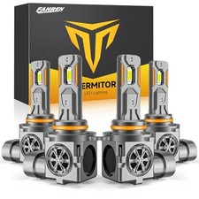 9005/HB3 9006/HB4 Light Bulbs, 150,000LM Brightness, 85000 Hours 9005 9006