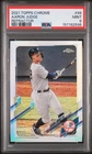 157182598 Aaron Judge 2021 Topps Chrome #99 Refractor PSA 9