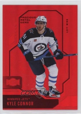 2024-25 Skybox Metal Universe PMG Red 32/100 Kyle Connor #100 1da5