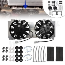 Transmission Dual Fan and Shroud Kit 8'' for Tru-Cool 40k Huron Speed Derale