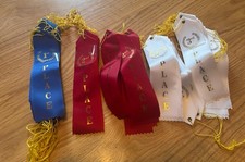 Award ribbons -1st Place 2nd  3rd Place Lot 24 Of Each New Blue Red  White