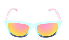 Knockaround Premiums Knock Em Dead Polarized Green Square Sunglasses 54-19-143
