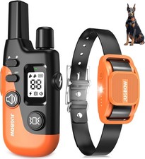 Dog Shock Collar Training Collar with Remote Rechargeable 4200Ft Beep, Vibration
