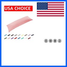 100 Cotton 300 Thread Count Body Pillow Cover Pillowcase Pillow Protector Cu...