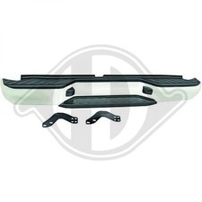 Diederichs Stoßstange hinten chrom für Nissan Navara Baujahr 2005-2010