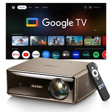 Aurzen EAZZE D1 MAX Google TV Smart Projector 4K, 1000 ANSI Lumens, Dolby Audio