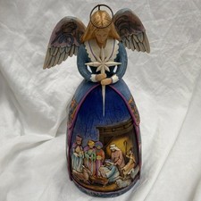 Jim Shore Heartwood Creek Angel Nativity Christmas Resin Figurine 4003273