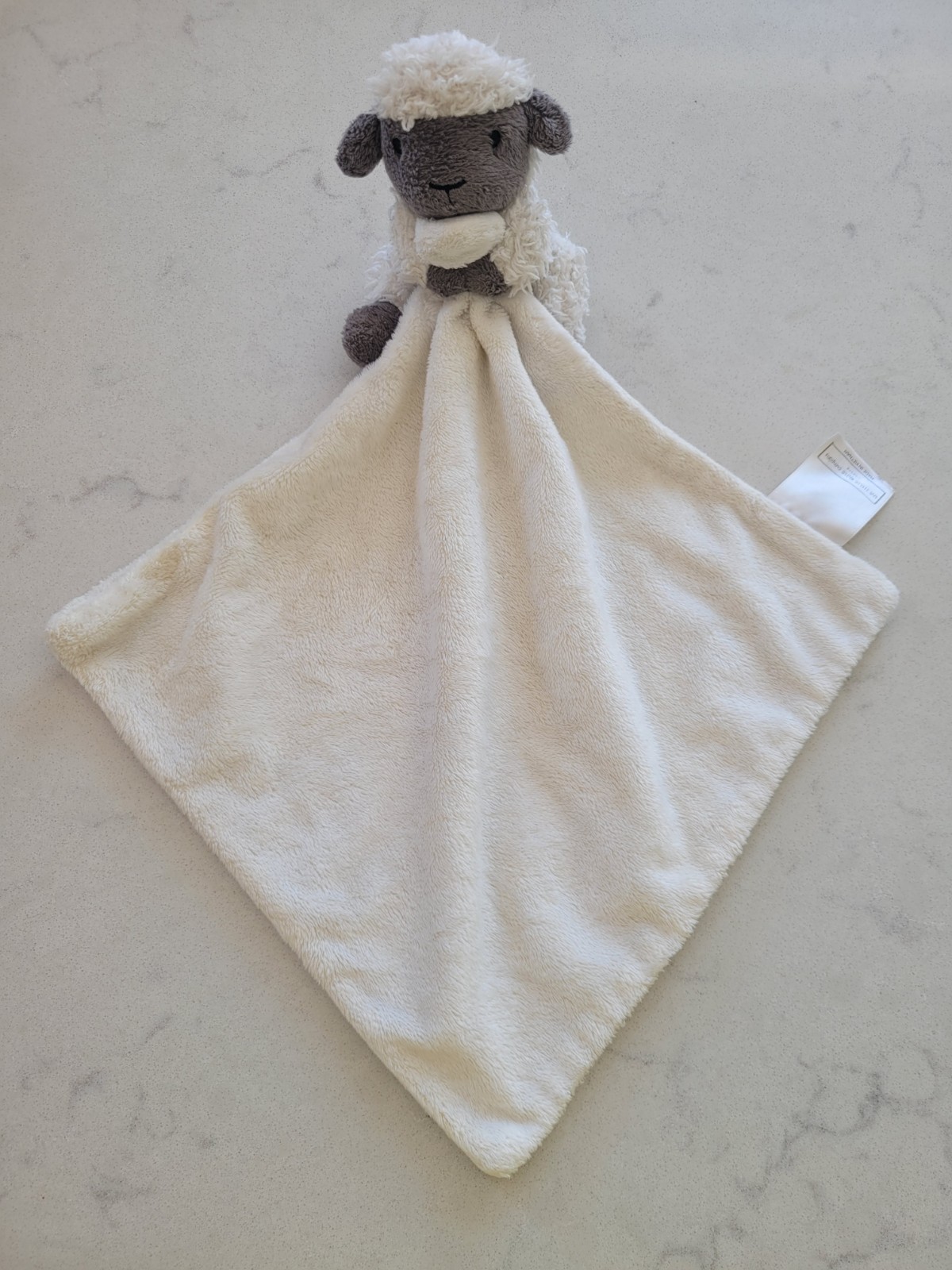 THE LITTLE WHITE COMPANY LUNA LAMB COMFORTER SHEEP SOFT BLANKIE BLANKET ❤️