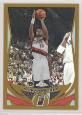 2004-05 Topps Chrome Gold Refractor 74/99 Nick Van Exel #123 0q0