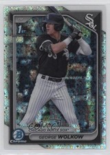 2024 Bowman Chrome Prospects Mini-Diamond Refractor George Wolkow #BCP-144 v9t