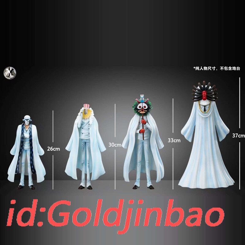 【ONE PIECE】CP0 Clone Studio 4体セット 正規品 Clone Studio One Piece CP0 Maha Resin Model Pre-order Guernika