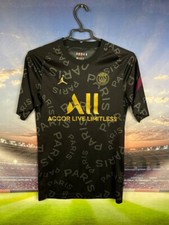 Paris Saint-Germain PSG Training Jersey Football Soccer Shirt Jordan Men SZ XS