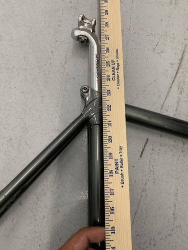 Vintage Mongoose IBOC Champion 58 Carbon Fiber Road Bike Frame 90s Shimano - Picture 7 of 7