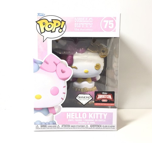Funko Pop! Target Exclusive Edizione Limitata HELLO KITTY #75 Figura in Vinile Nuovo con scatola - Foto 1 di 4