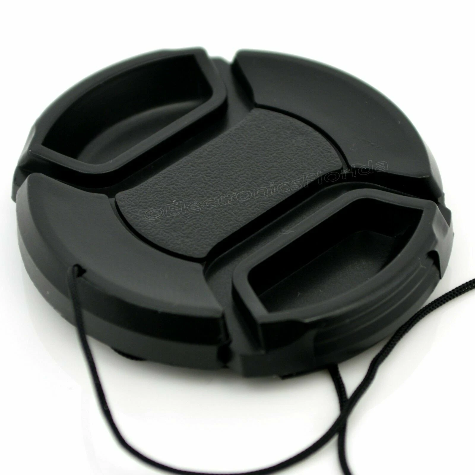 Lens Hood ES-62II with Lens Cap Side View