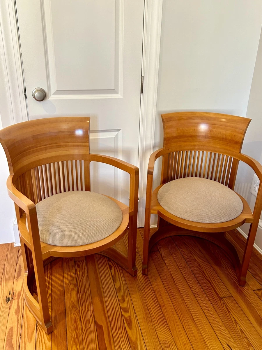 Frank lloyd wright barrel chair sales