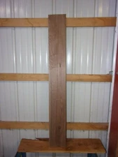 1 PC WALNUT LUMBER WOOD KILN DRIED BOARD 56 3/8" X 7 1/4" X 15/16" 1243R FLAT