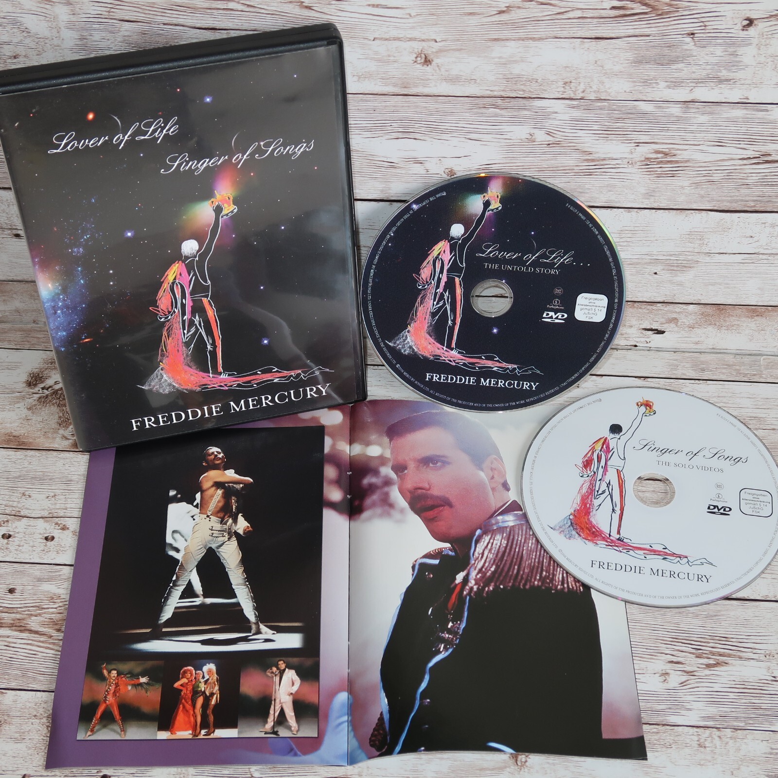 Freddie Mercury Queen Documentary DVD (Lover of Life Singer of Songs)