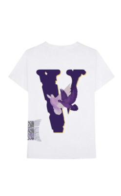 NEW Authentic VLONE X NAV Good Intentions Doves T-Shirt - White Graphic Tee (Multiple Sizes) 4 thumbnail image