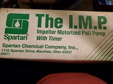 Impeller Motorized Pail Pump by Spartan. USA SHIPPER. 